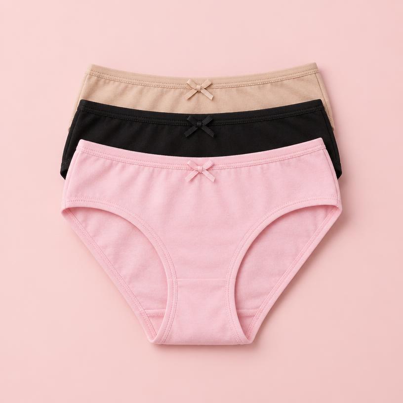 Cotton Panties (3 Pack)